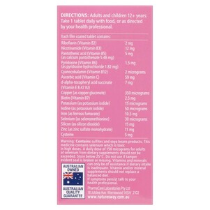 (PRE ORDER) Nature's Way Hair Growth Support + Biotin & Silicon 30 Tablets shelf life 2yrs